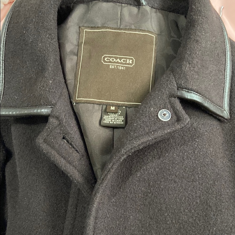 Coach Brown Peacoat